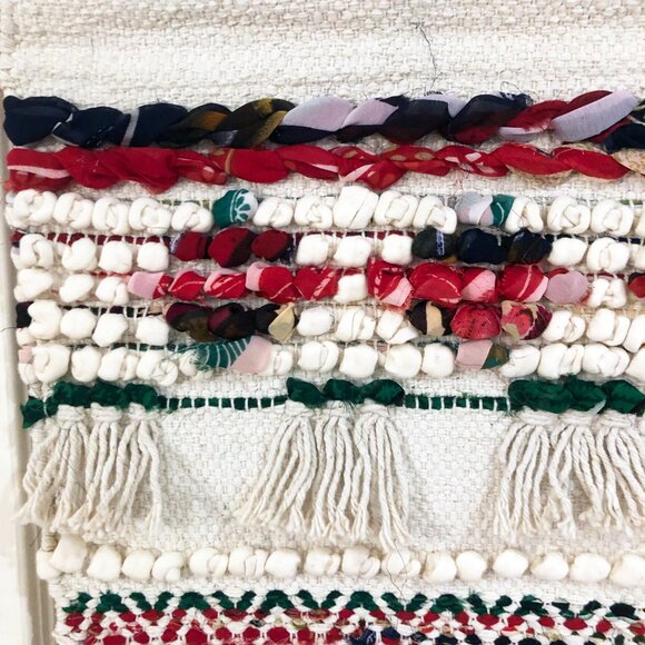 Karma Living Woven Fabric Art Wall Hanging - Picture 4 of 10